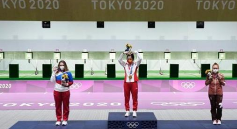 祝賀！楊倩摘得東京奧運(yùn)首金！